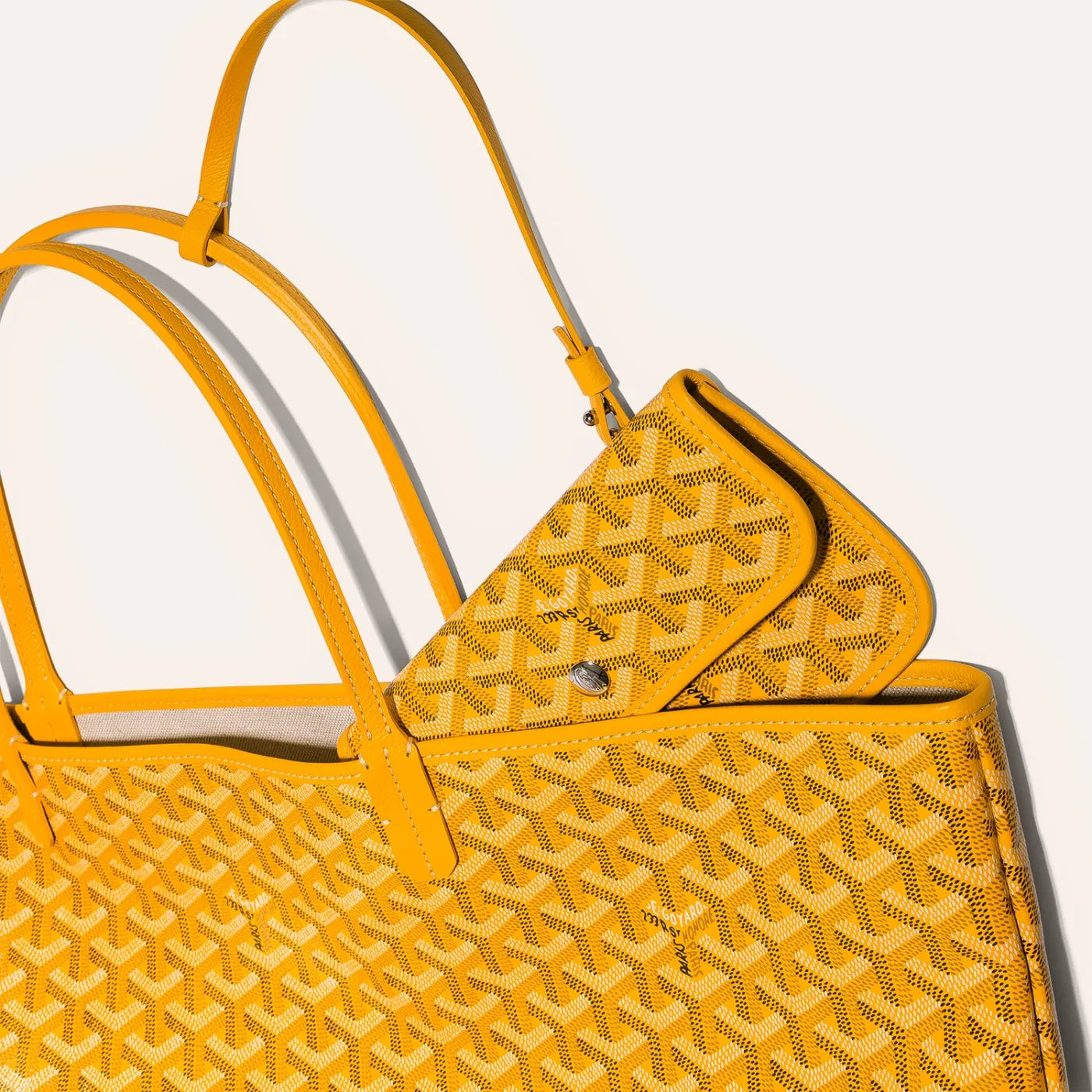 Sac Goyard Saint Louis - Jaune
