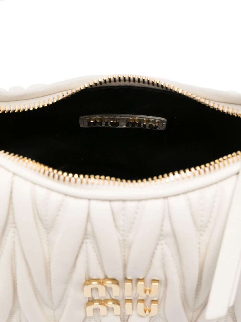 Miu Miu Sac porté épaule en matelassé Wander en velours