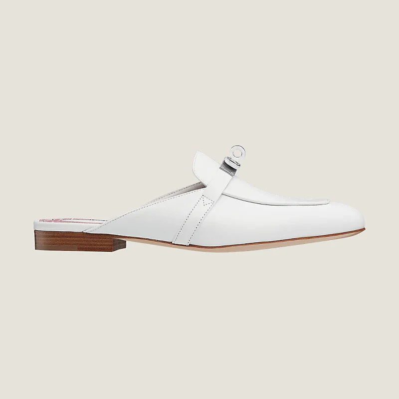 Mules Hermes - Blanc