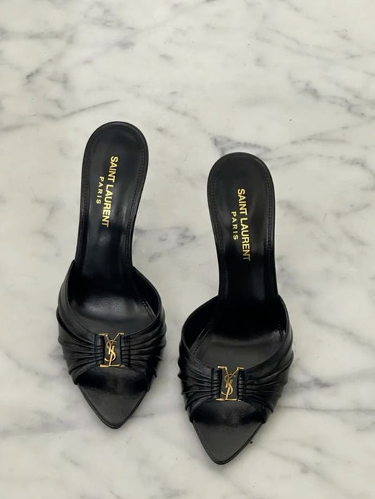 Mules Saint Laurent Babylone 90