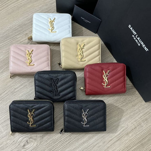 Portefeuille YSL Cassandra Matelassé
