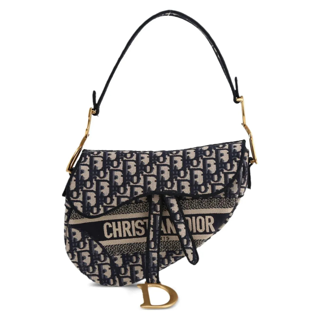 Sac Christian Dior - porté épaule Saddle