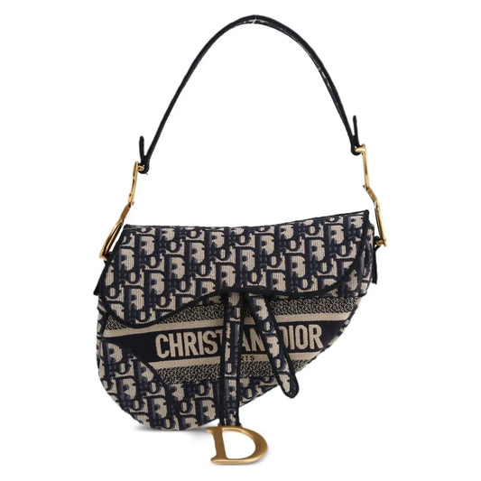 Sac Christian Dior - porté épaule Saddle