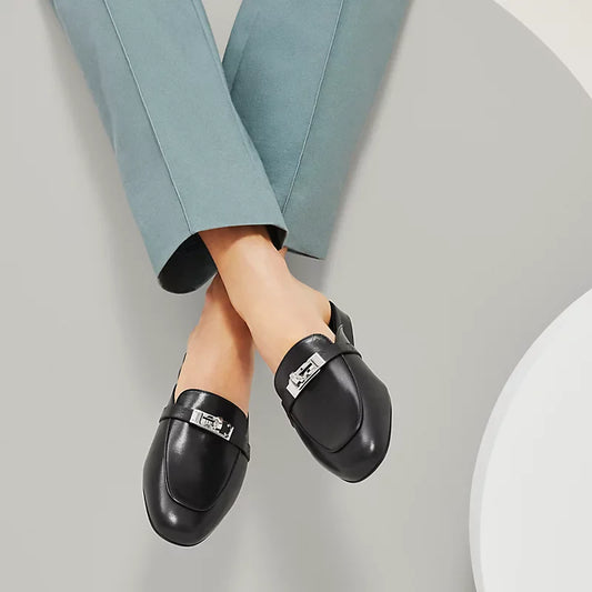 Mules Hermes - Noir